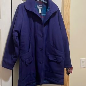 NWT purple Woolrich coat
